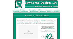 Desktop Screenshot of lawhornedesign.com